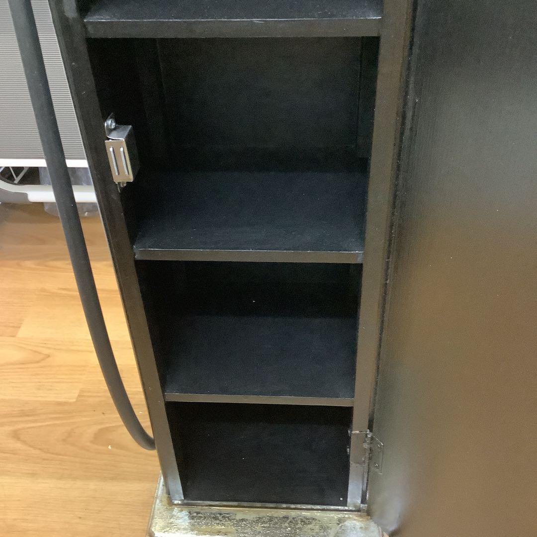 6745①④ルート66 ガスポンプ型　CD収納棚　置物