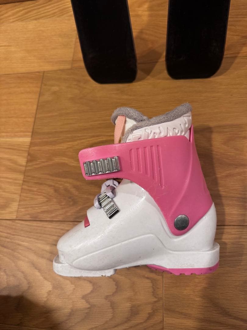 Rossignol ジュニアスキー板とブーツセット 108cmブーツ18cm美品