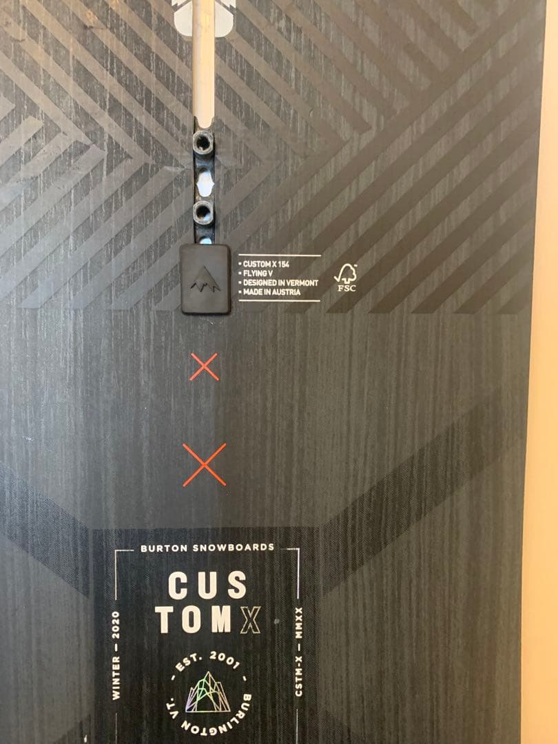 スノーボード AoinkBurton CUSTOM X 19-20 fV 154