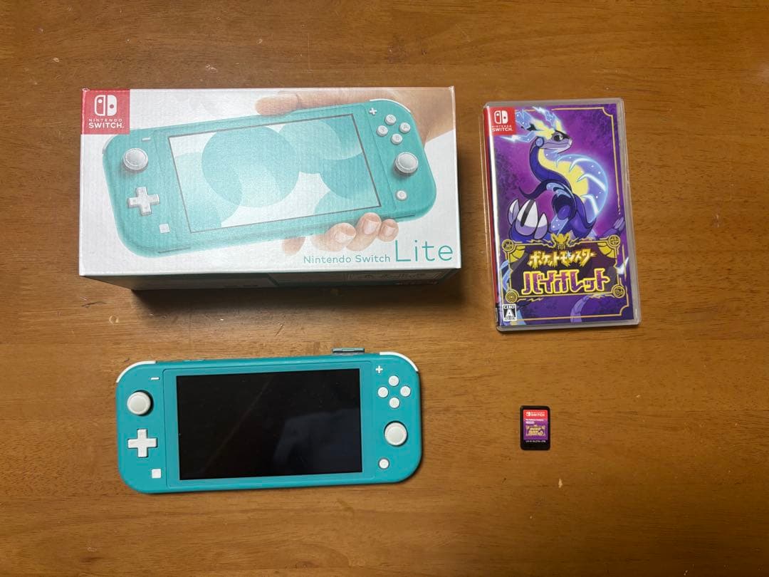 【中古】Nintendo Switch Lite + ポケモンバイオレット
