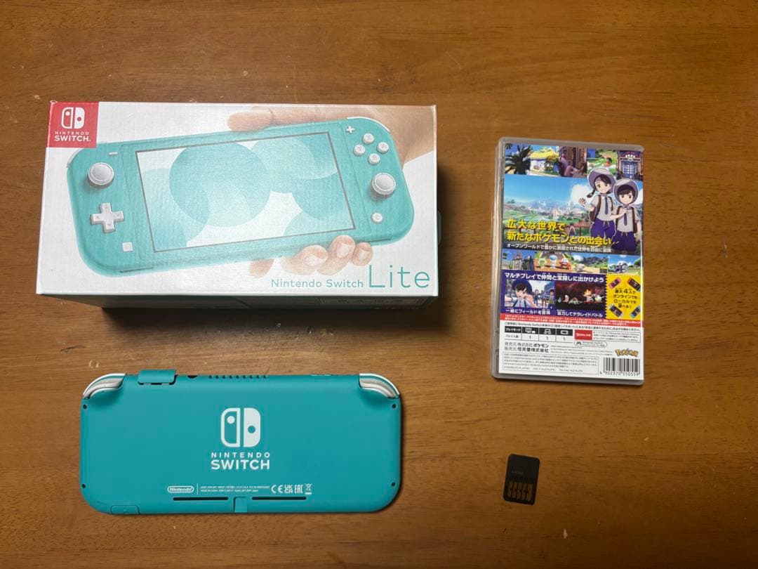 【中古】Nintendo Switch Lite + ポケモンバイオレット