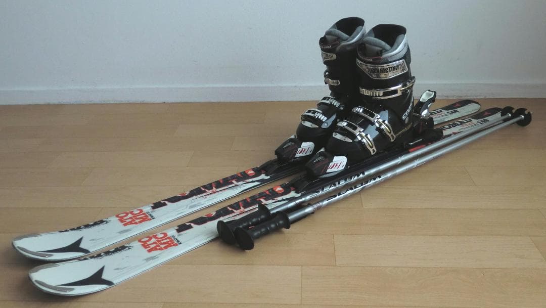 ■■1月限定■送料無料■アトミック■スキーセット■板149靴25.5■メンテ付■