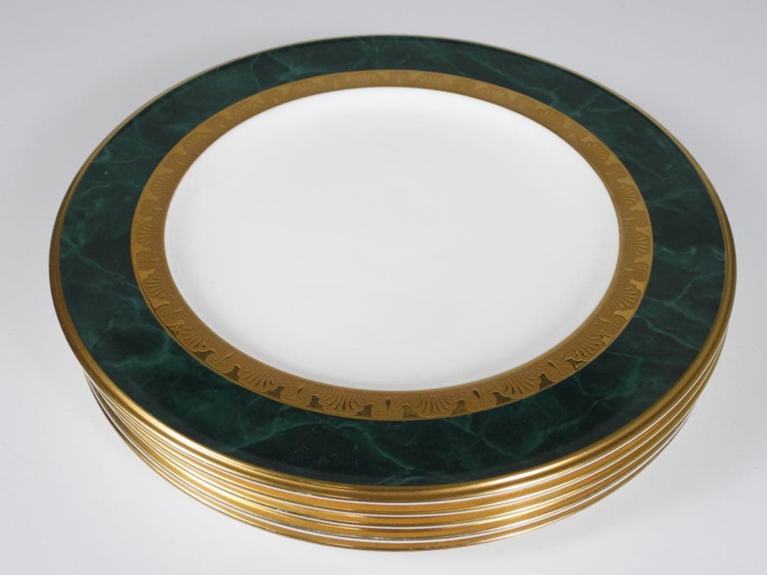 ノリタケ　フィッツジェラルド　ディナープレート　27.5cm　5枚