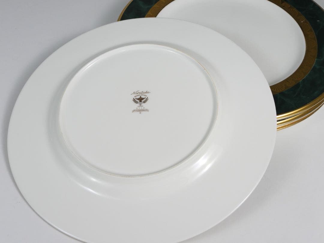 ノリタケ　フィッツジェラルド　ディナープレート　27.5cm　5枚