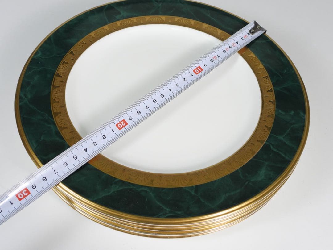 ノリタケ　フィッツジェラルド　ディナープレート　27.5cm　5枚