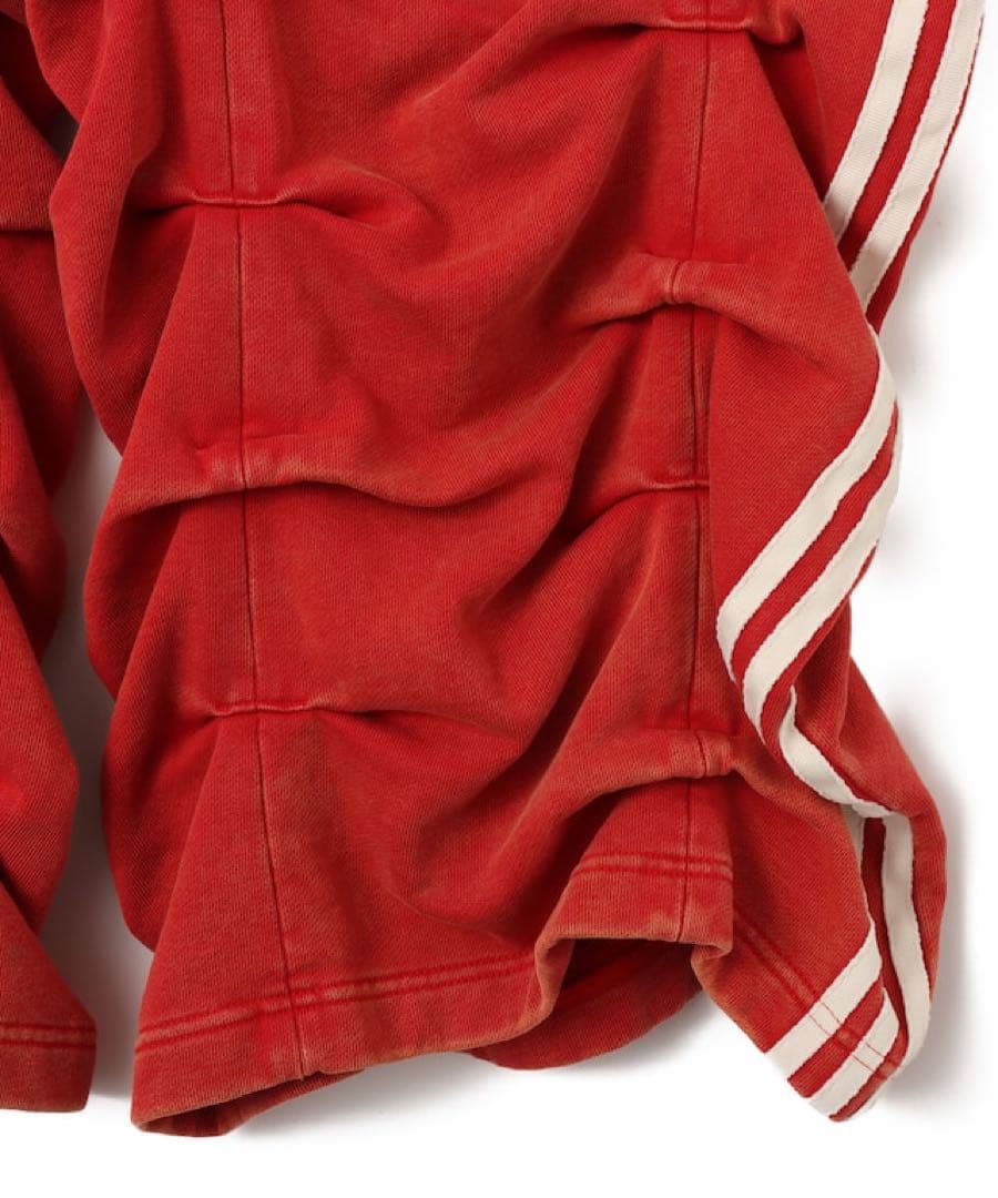 パンツ adidas by Avavav PLEATED TRACK PANTS RED