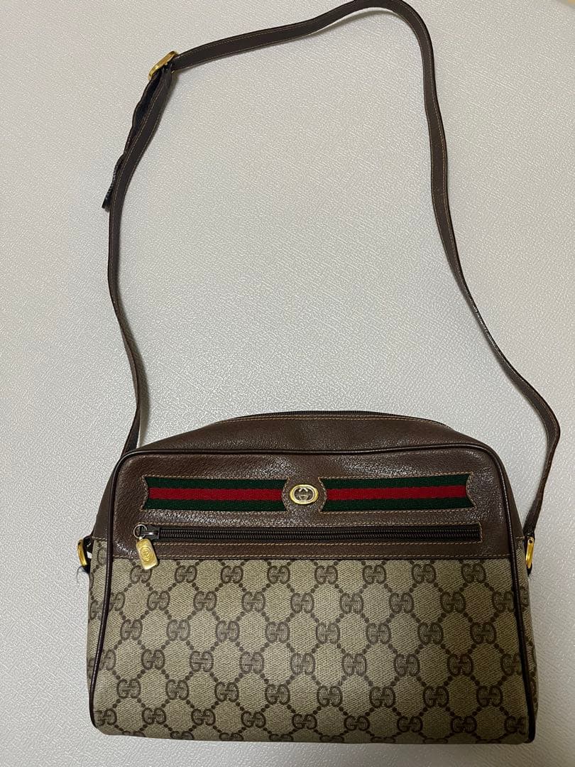【美品】オールドグッチ　ショルダーバッグ　GUCCI