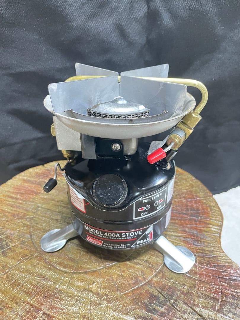 【動作確認済】Colemanピークワン400Aシングルバーナー説明書付＋
