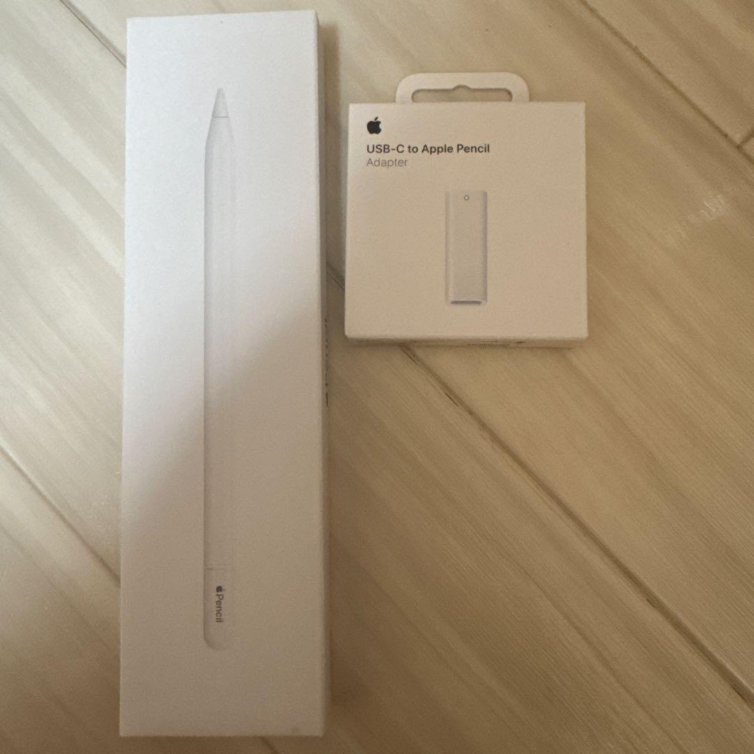Apple Pencil USB C + USB-Cアダプタ
