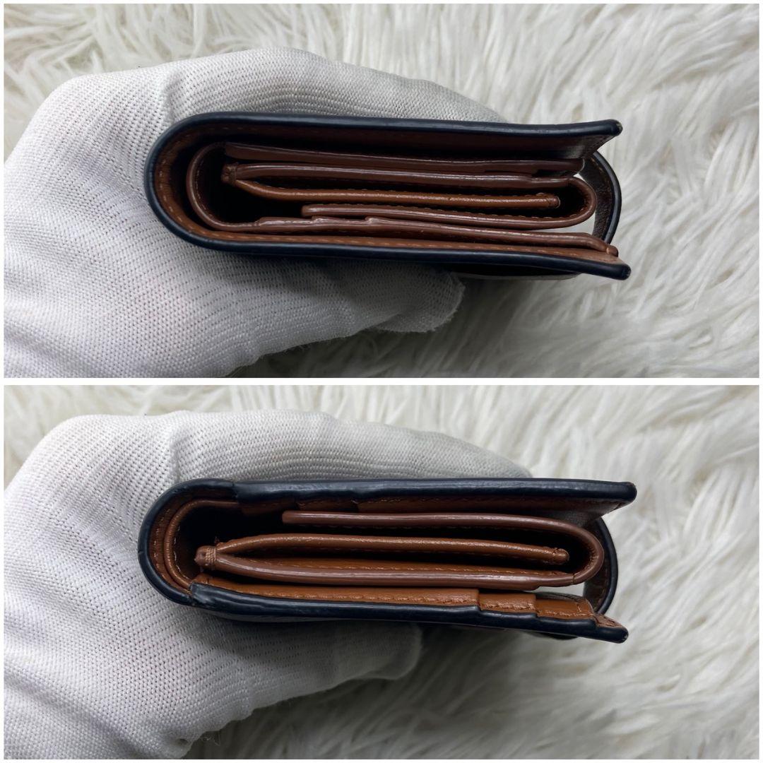 【美品✨人気】セリーヌ 折り財布 トリオンフキャンバス スモールストラップ