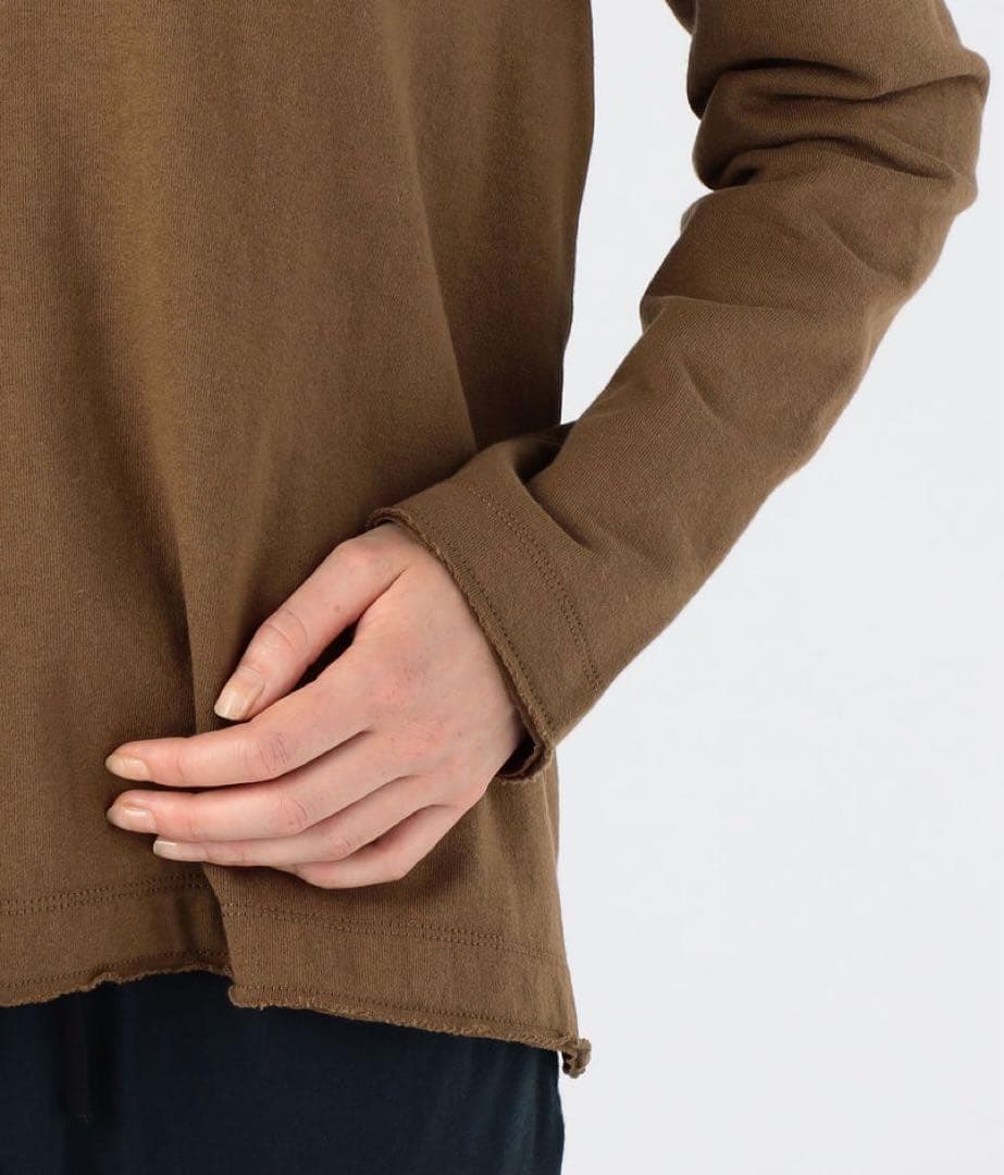 美品　ジェームスパース　定価6,3万　コットンスエットタンドネックプルオーバー.