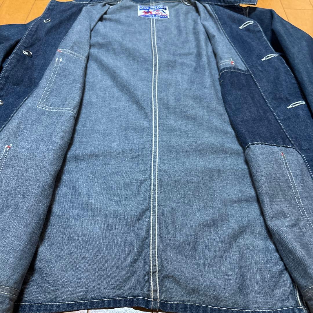 ザリアルマッコイズ/ジョーマッコイ デニムカバー オールジャケット 38