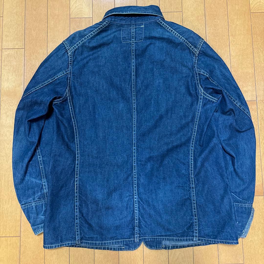 ザリアルマッコイズ/ジョーマッコイ デニムカバー オールジャケット 38