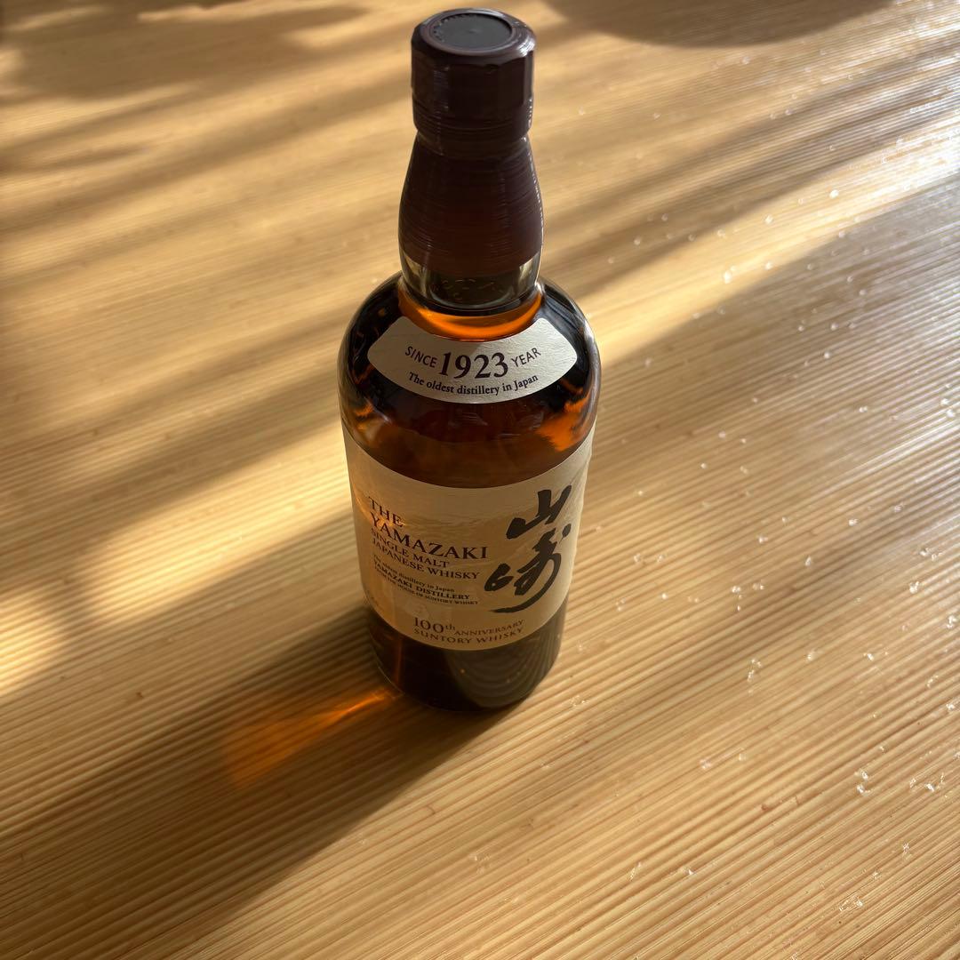 山崎 シングルモルトウイスキー 700ml 100周年記念