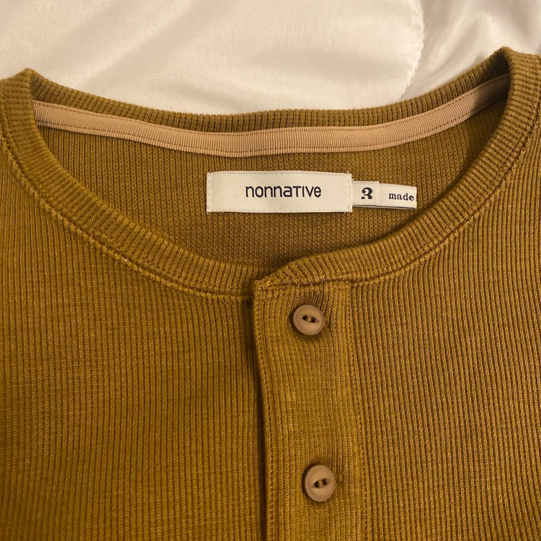 トップス nonnative HUNTER HENLEY NECK L/S THERMAL