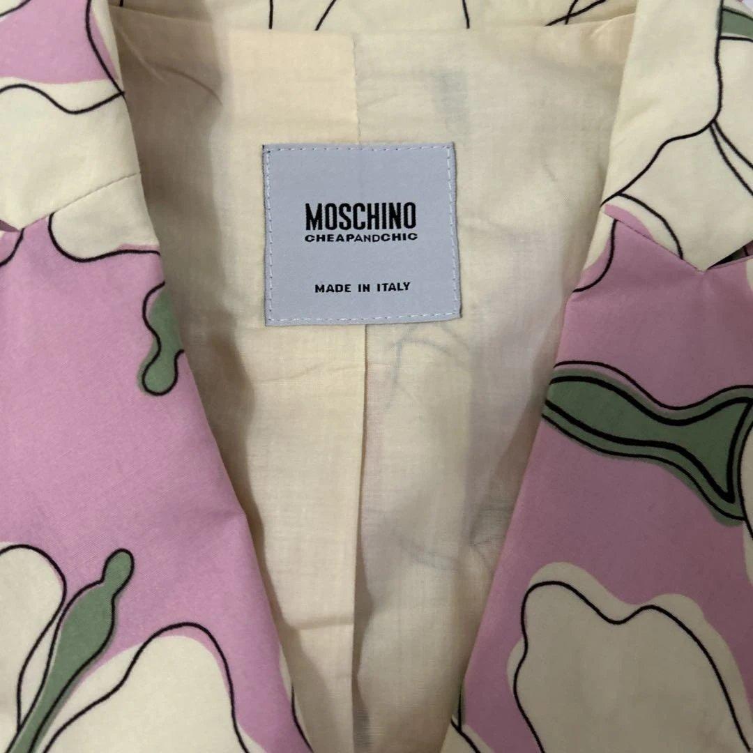 Moschino Cheap and Chic 花柄テーラードジャケット