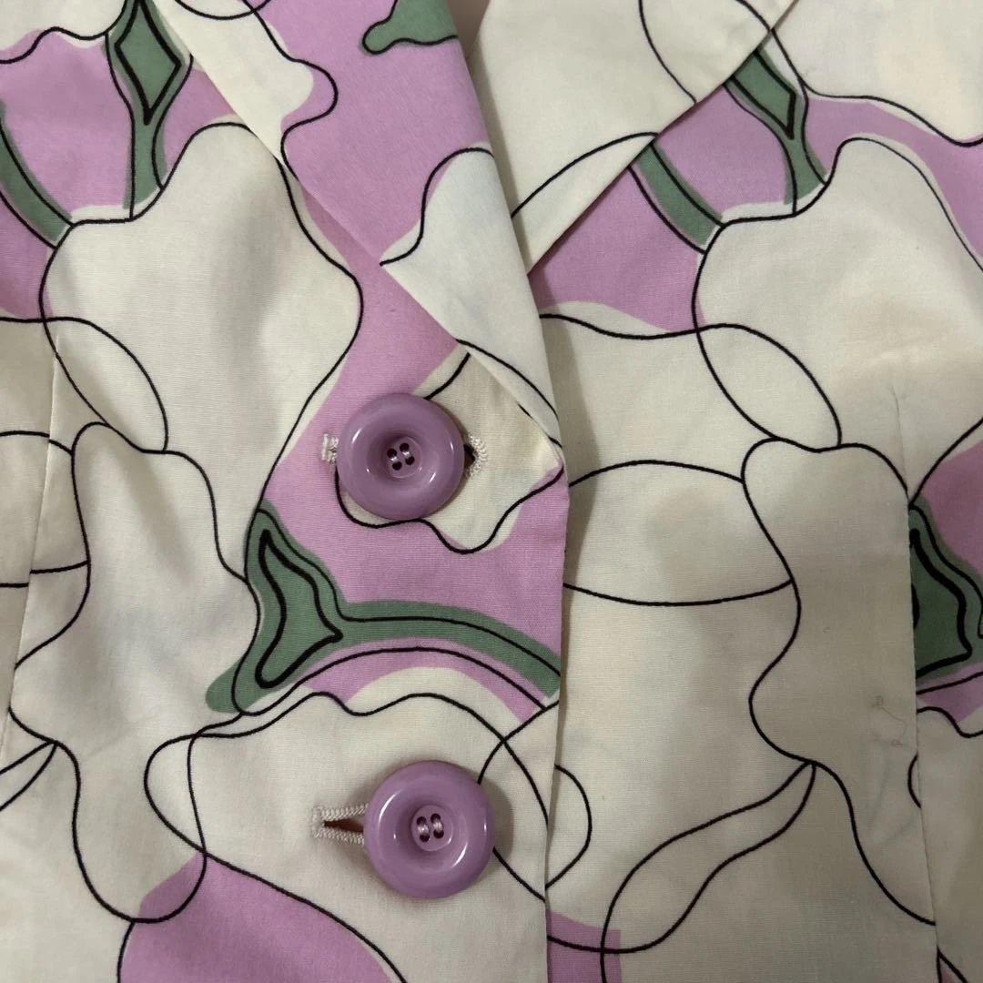 Moschino Cheap and Chic 花柄テーラードジャケット