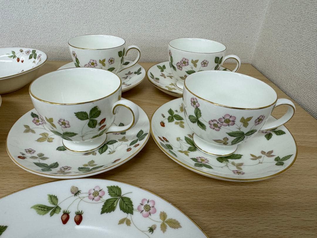  ウェッジウッド ワイルドストロベリー 食器 まとめ