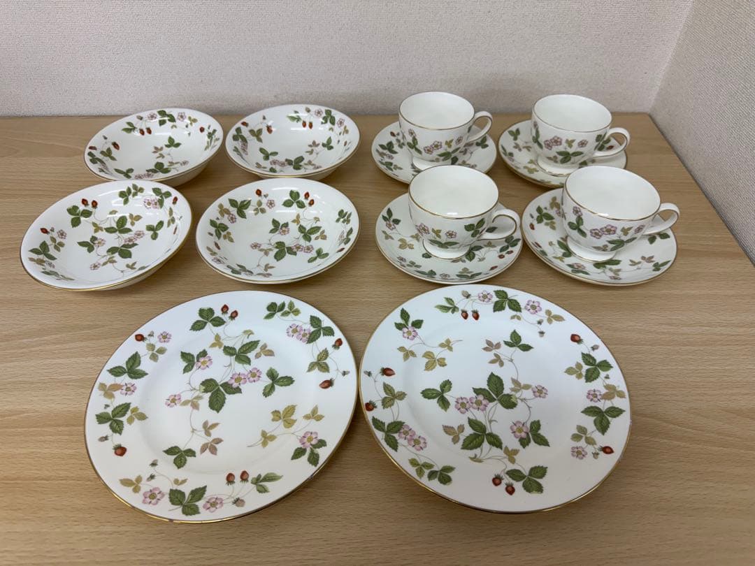  ウェッジウッド ワイルドストロベリー 食器 まとめ
