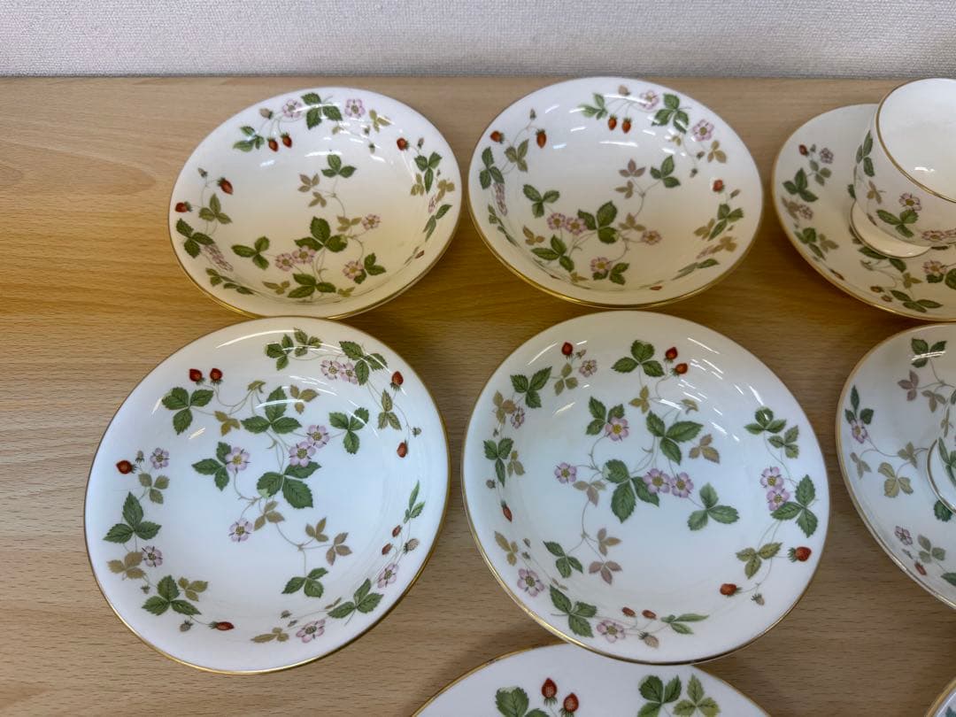  ウェッジウッド ワイルドストロベリー 食器 まとめ