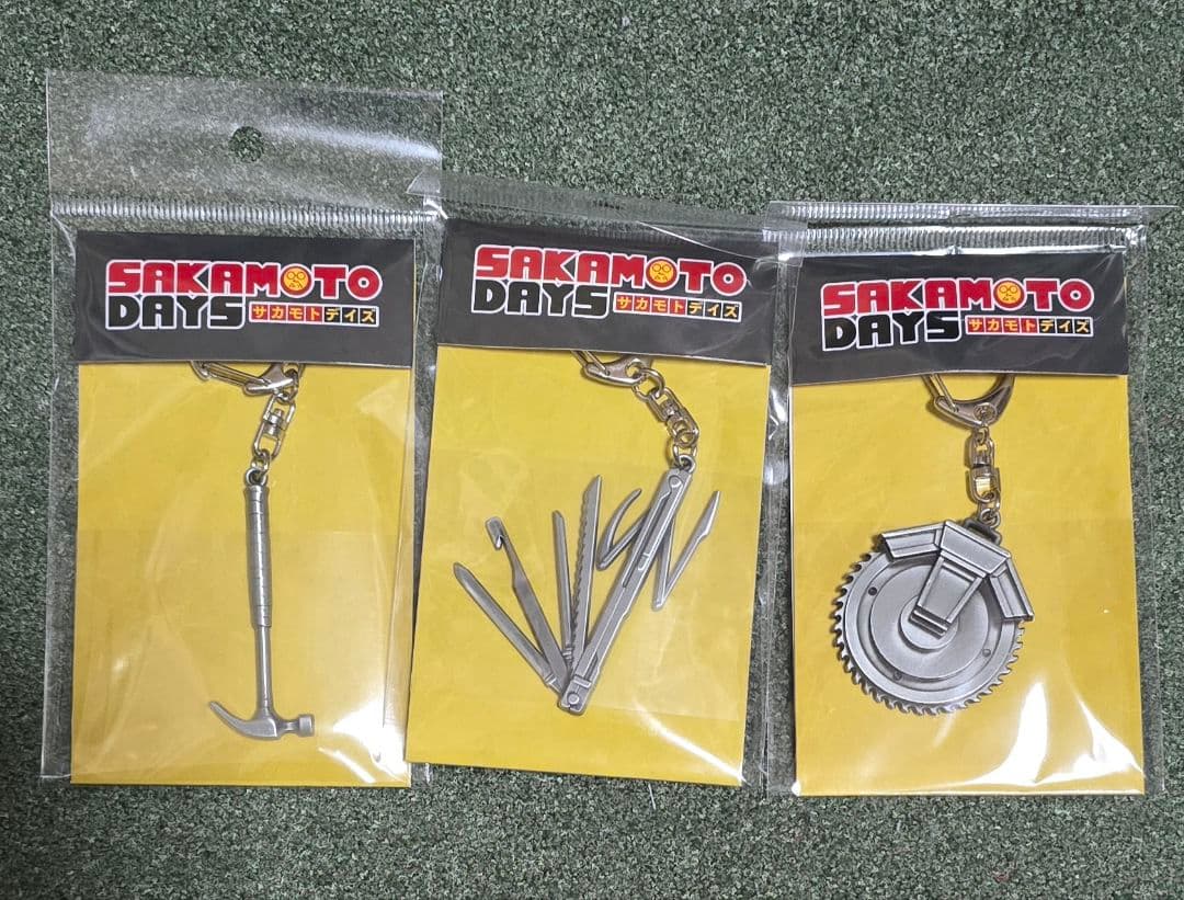 SAKAMOTO DAYS ORDER武器 キーホルダー　神々廻 南雲与市 大佛