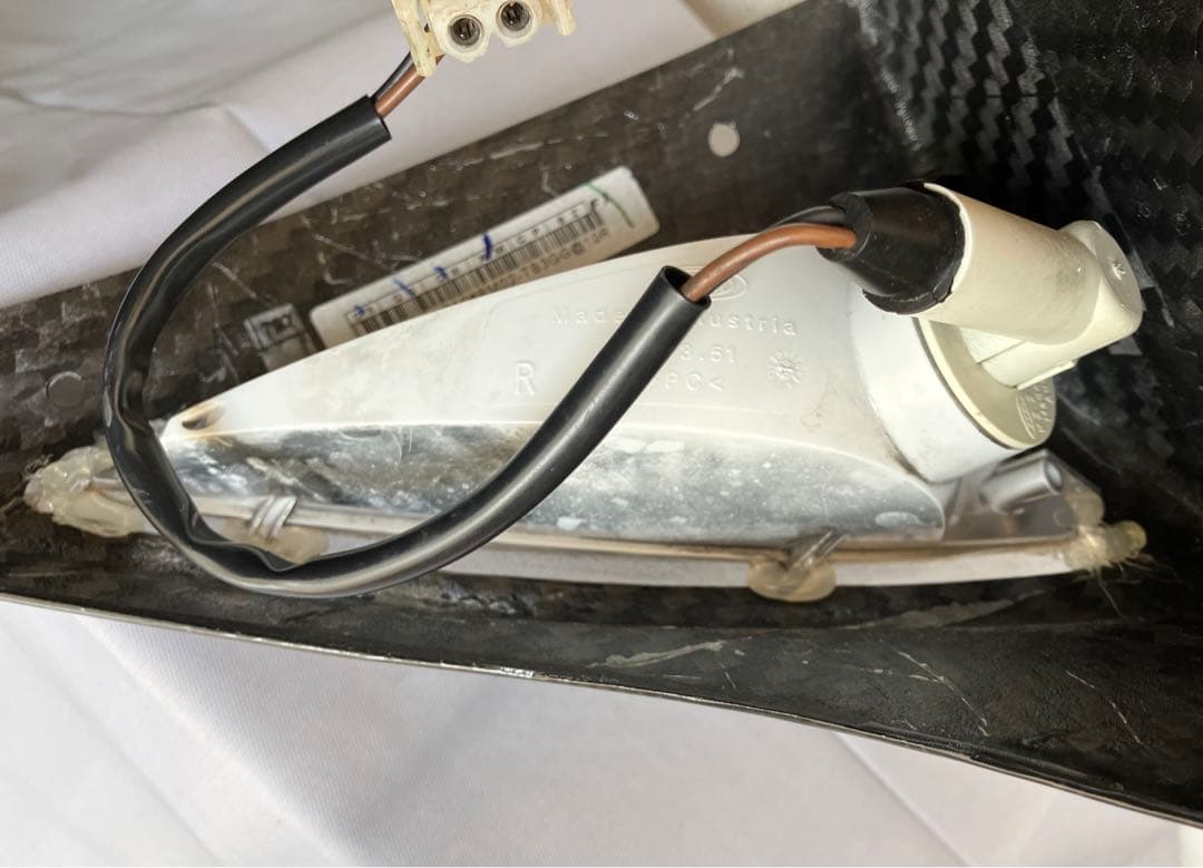  R1100S カーボン フロントフェアリング・ホワイトウインカー