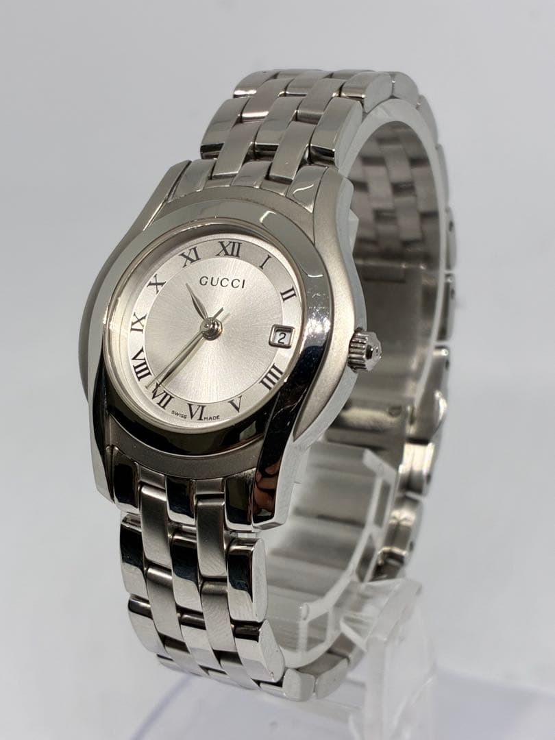 あみ　　【美品】グッチ GUCCI 5500L レディース腕時計　電池新品