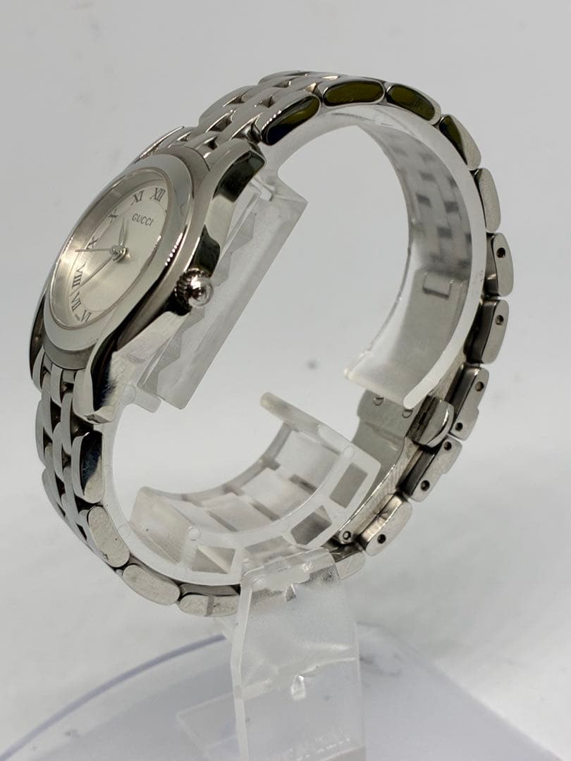 あみ　　【美品】グッチ GUCCI 5500L レディース腕時計　電池新品