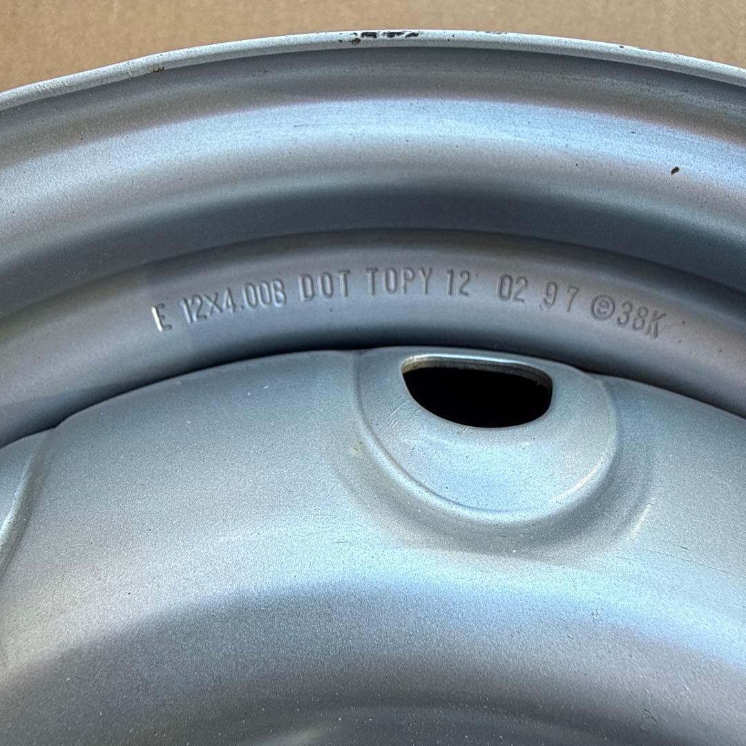 12インチ スチールホイール 4本セット