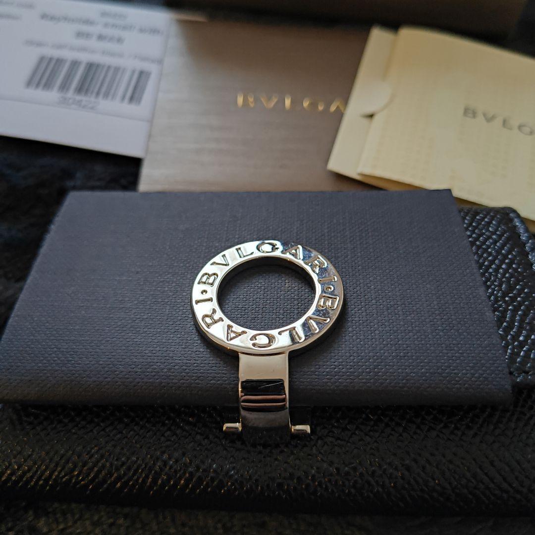 BVLGARI キーケース 小型 ブラック