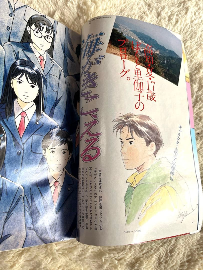 アニメージュ 1993年1月　VOL.175 海がきこえる　ジブリ　セラームーン