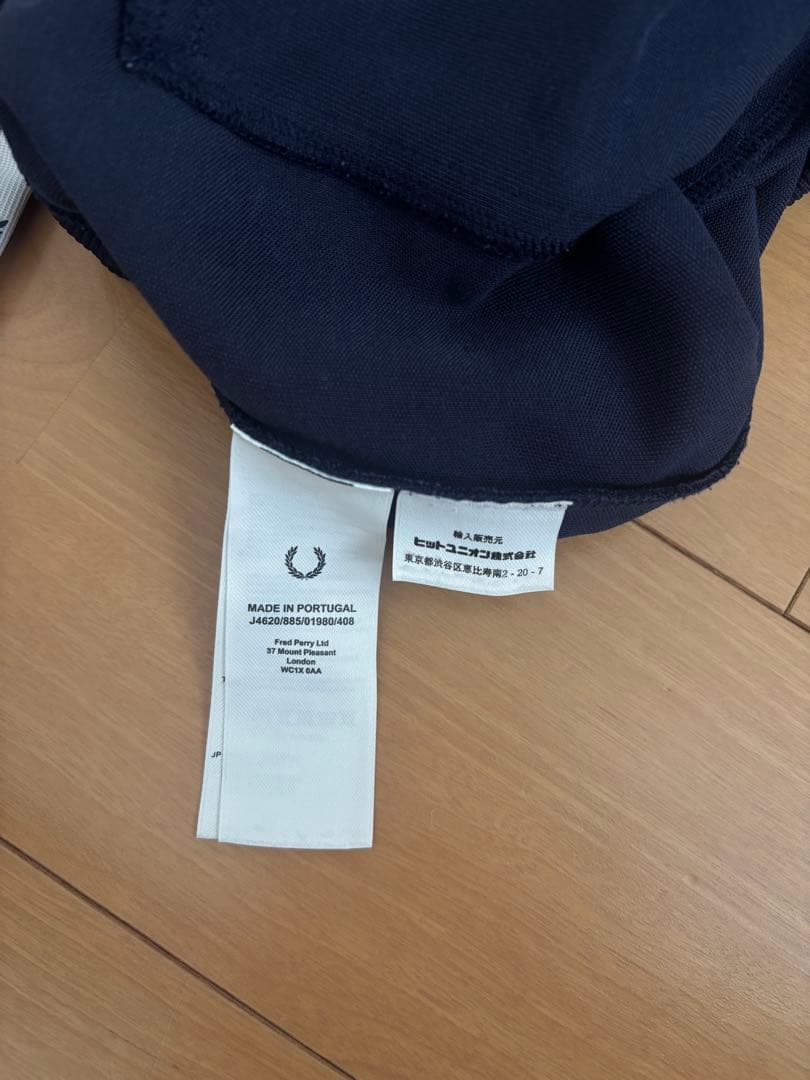 フレッドペリー　トラックジャケット