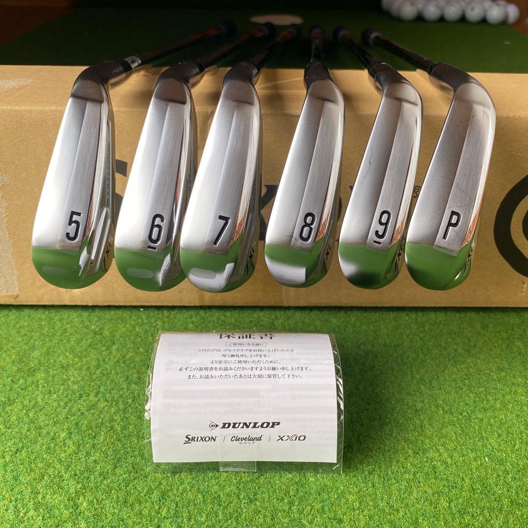 momiji92zxi5 6番〜PW 5本　特注モーダス105R 右