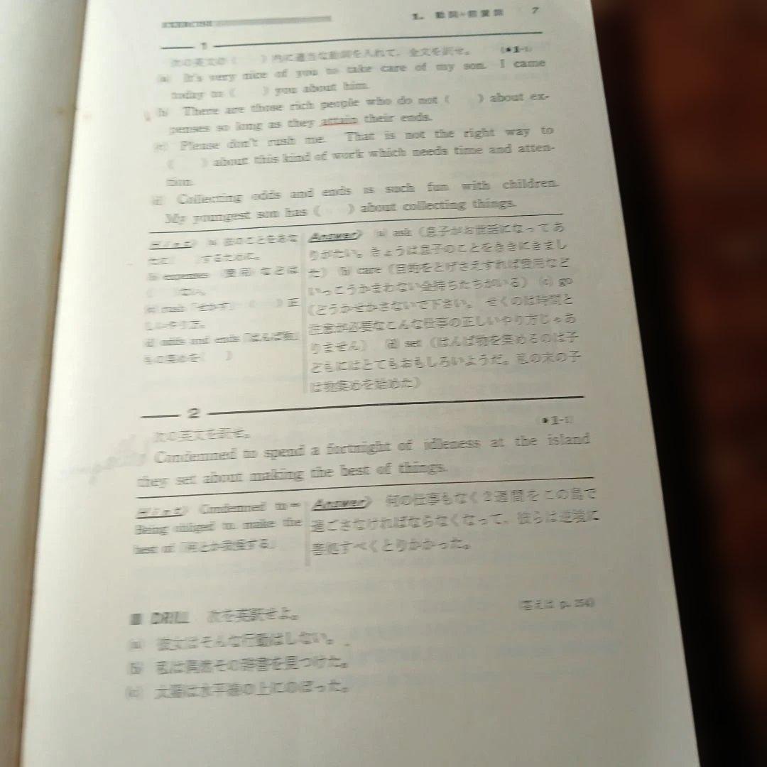 重要イディオムの整理と活用