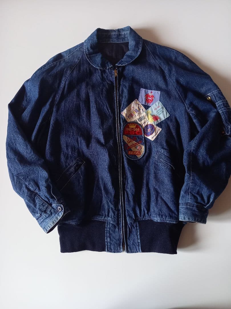 オールドピンクハウス　リバーシブルジャケットデニム