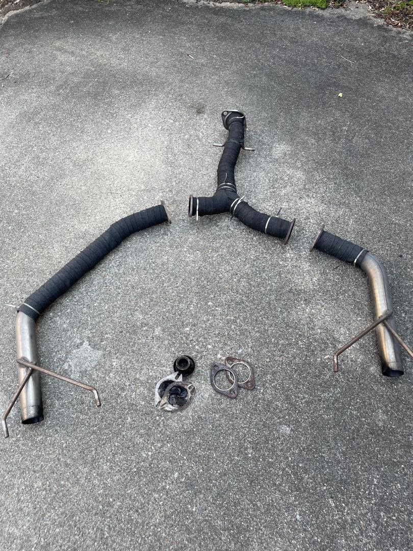 リアストレートマフラー