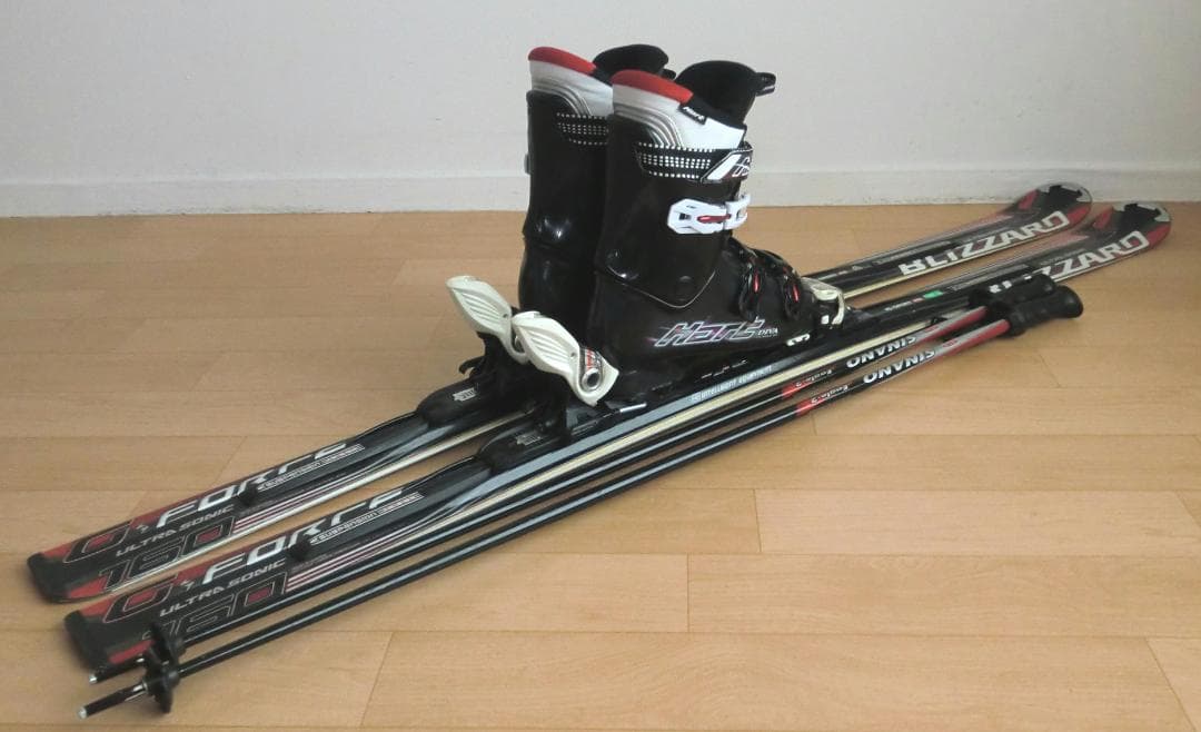 ■■送料無料■ブリザード■メンズスキー4点セット■板160/靴27■メンテ付■■