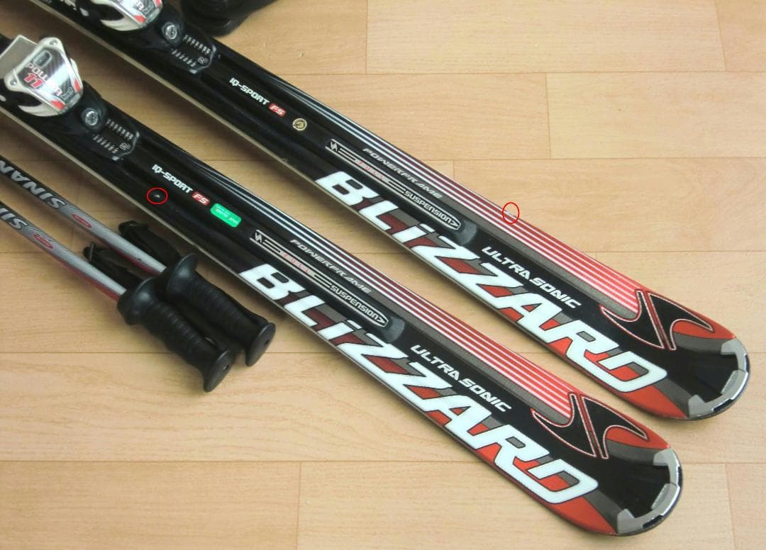 ■■送料無料■ブリザード■メンズスキー4点セット■板160/靴27■メンテ付■■