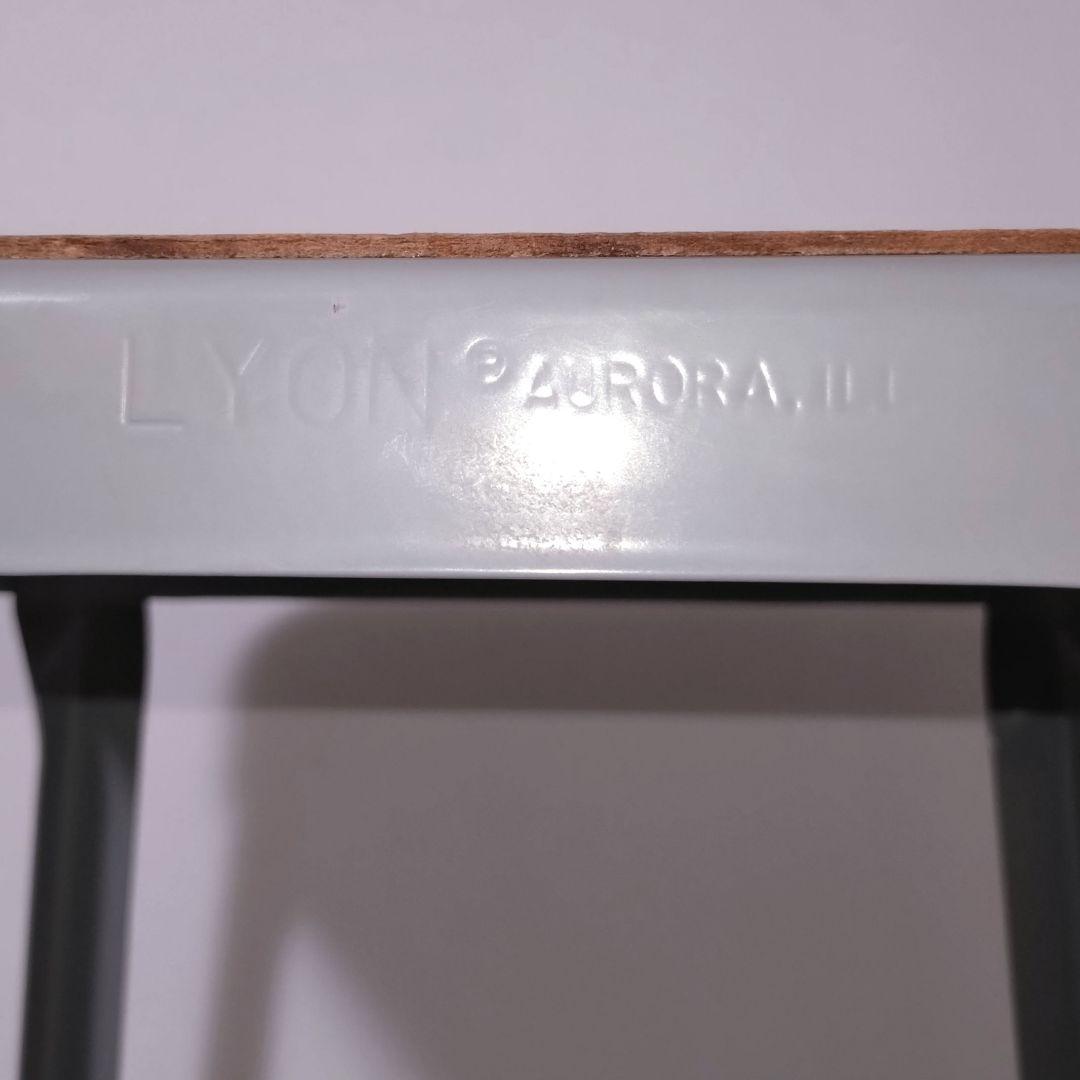 廃盤品　LYON　ファクトリースツール　2脚セット　ハイスツール　ヴィンテージ