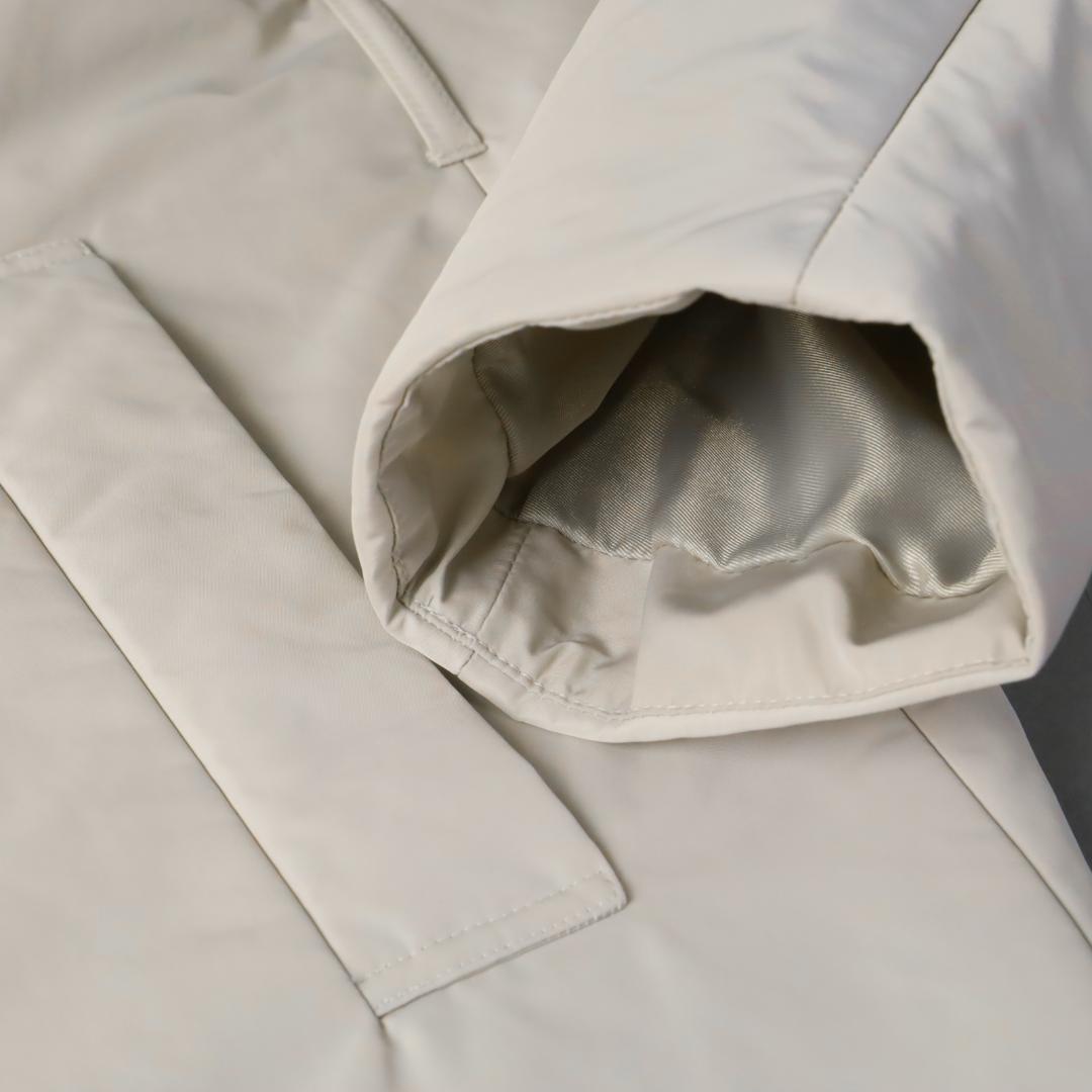 117 新品 23区 中綿 パデット ドルマンコート38 ロングコート 少訳