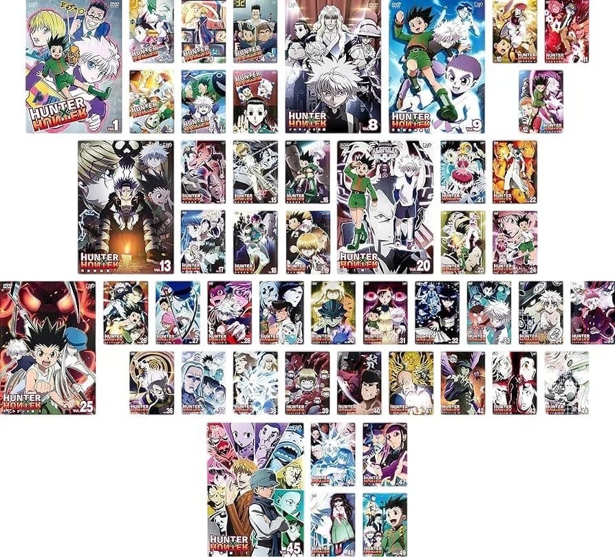 HUNTER×HUNTER DVD レンタル落ち　TV全巻セット