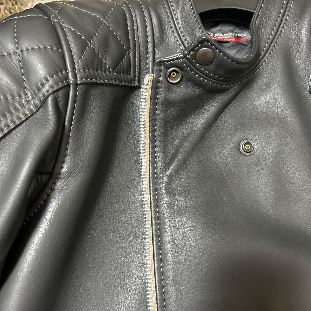 KADOYA HEAD FACTORY レザージャケット Lサイズ ブラック