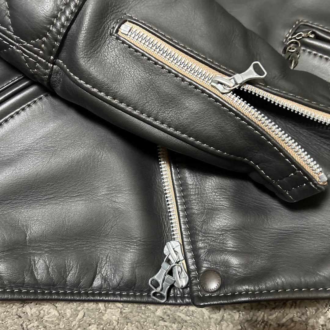 KADOYA HEAD FACTORY レザージャケット Lサイズ ブラック