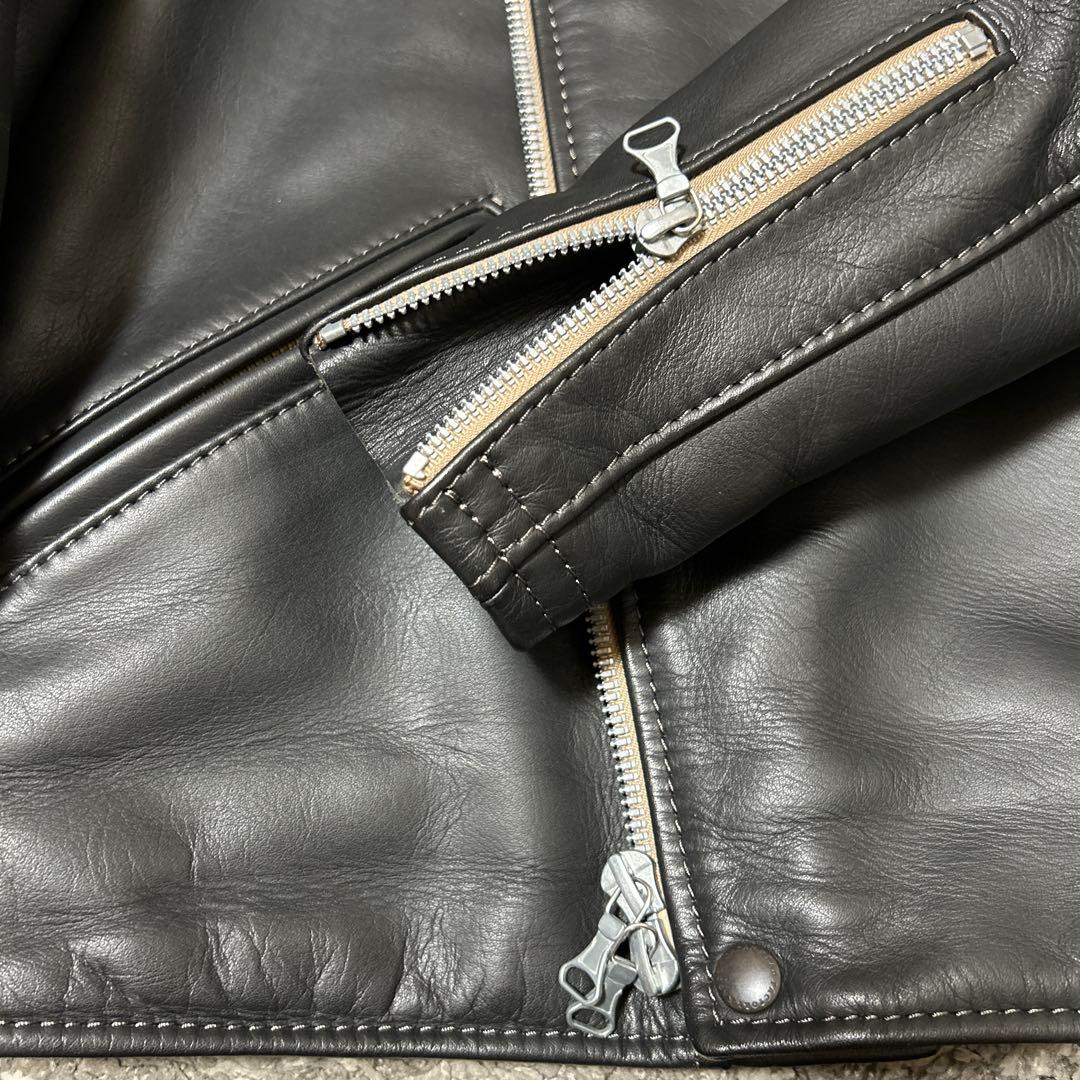 KADOYA HEAD FACTORY レザージャケット Lサイズ ブラック