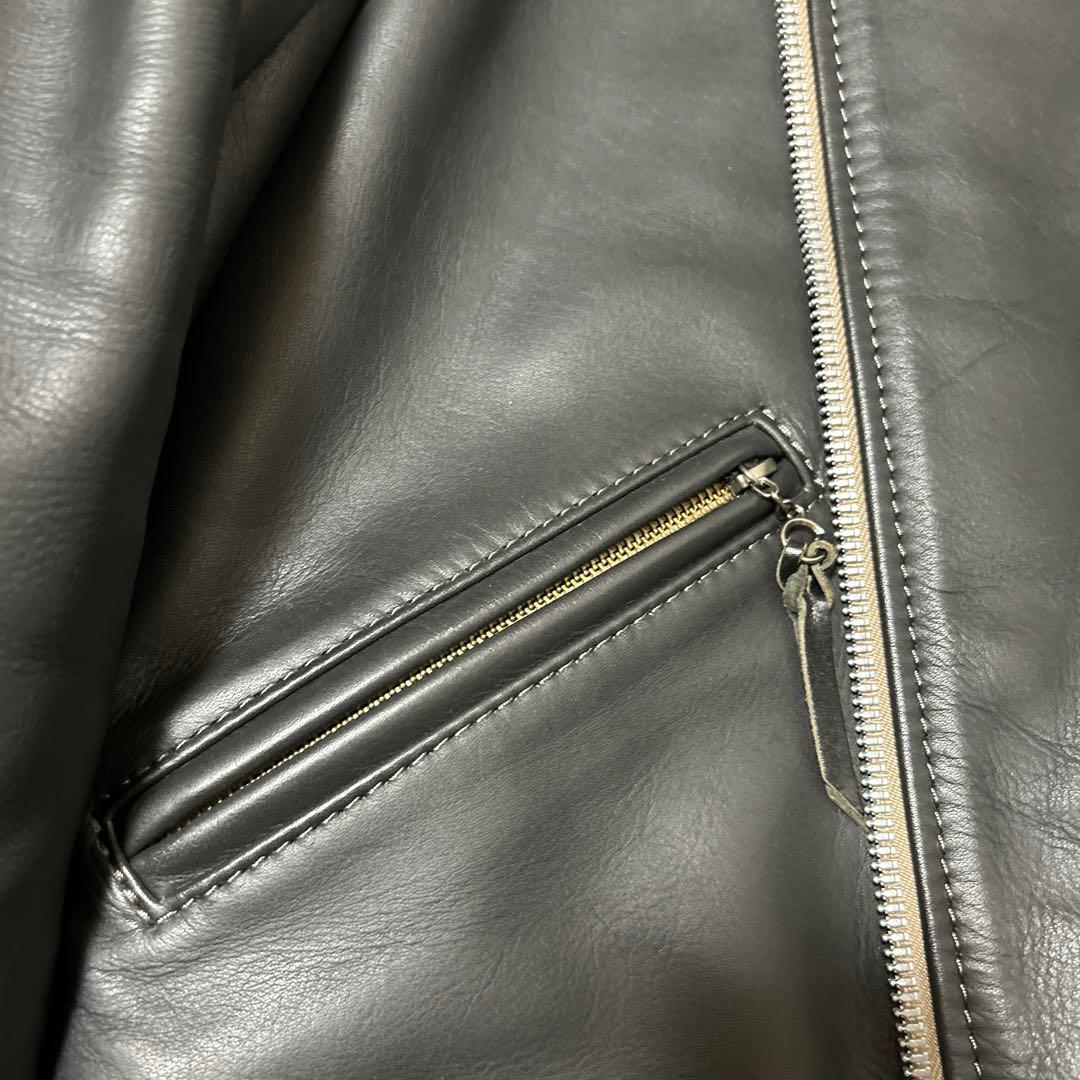 KADOYA HEAD FACTORY レザージャケット Lサイズ ブラック