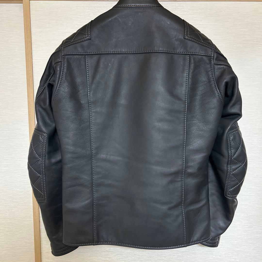 KADOYA HEAD FACTORY レザージャケット Lサイズ ブラック