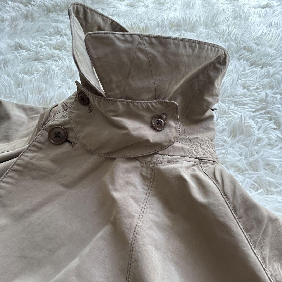 【名作】COMOLI コモリ コットンナイロンタイロッケンコート ベージュ 2