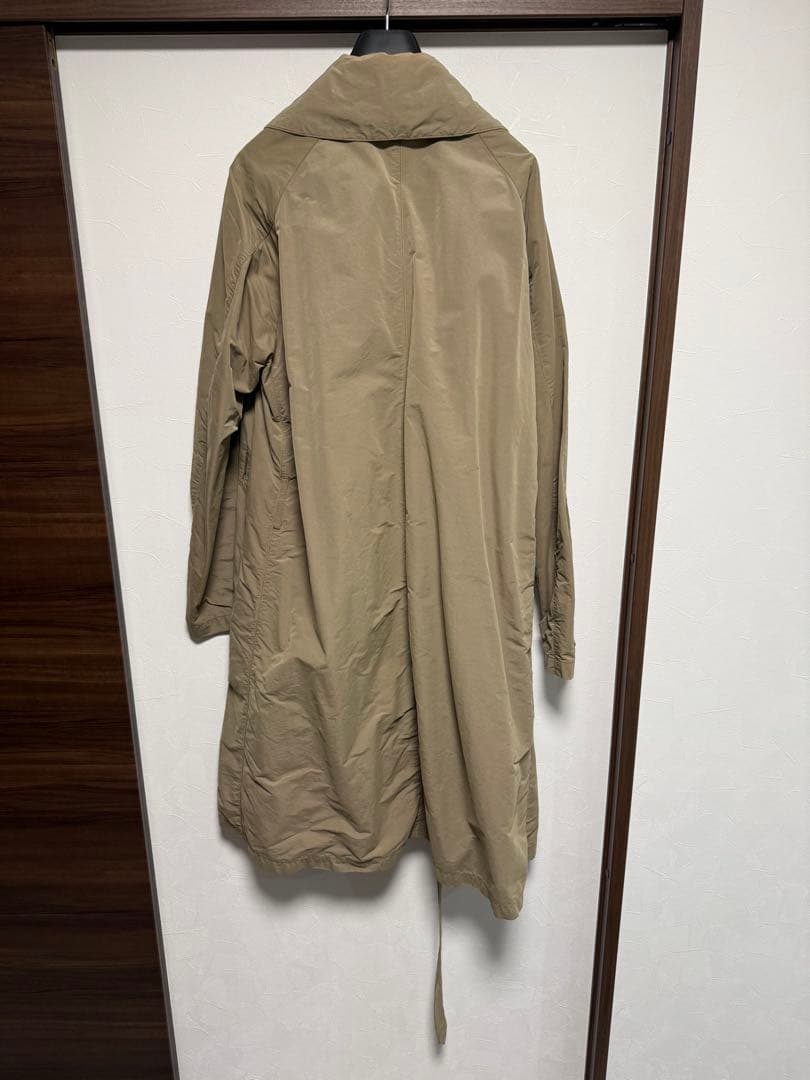 【名作】COMOLI コモリ コットンナイロンタイロッケンコート ベージュ 2
