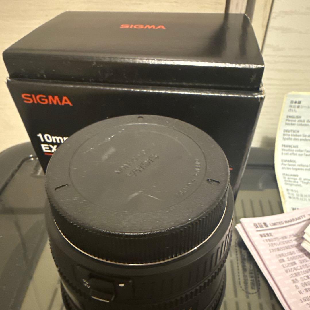 SIGMA 10mm F2.8 EX DC Fisheye HSM Canon用