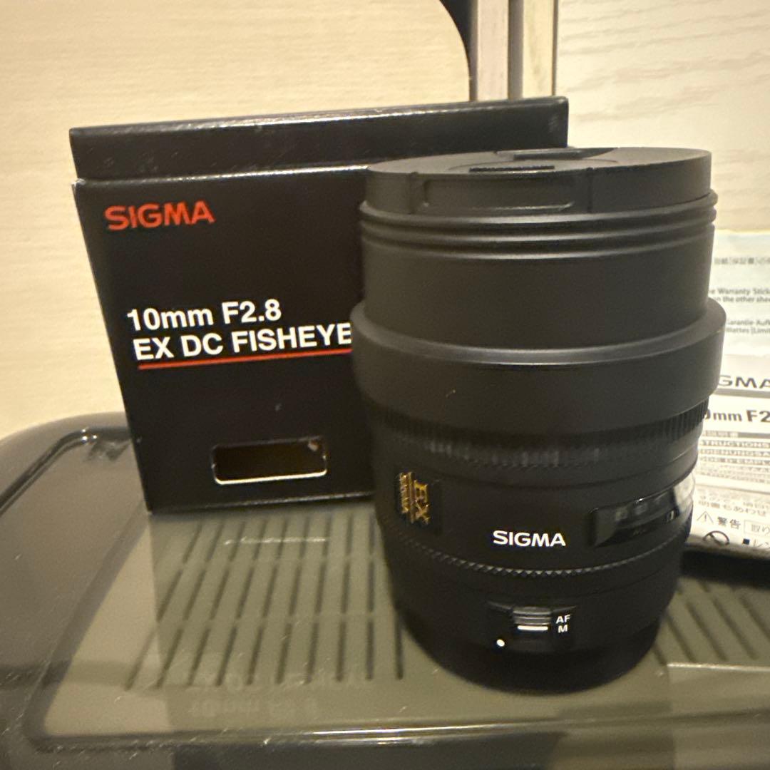 SIGMA 10mm F2.8 EX DC Fisheye HSM Canon用